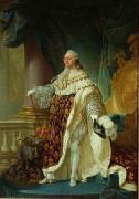 Konig Ludwig XVI. (1754-1793) von Frankreich im Kronungsornat